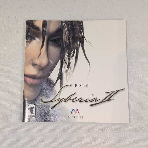 Syberia / Syberia 2 (PC, 2003-4) Game of the Year Edition Box w/ Manual B Sokal - Picture 13 of 16